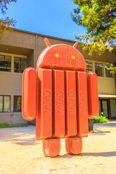 Google Android kitkat — стоковое фото