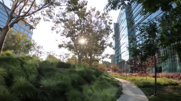 Microsoft будівлі Силіконовій долині — стокове відео