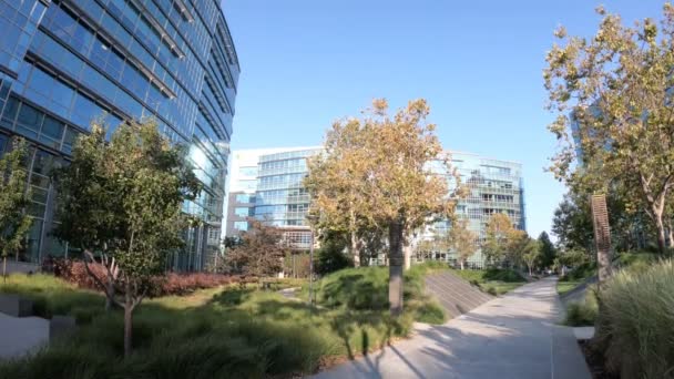 Здание Microsoft Sunnyvale — стоковое видео