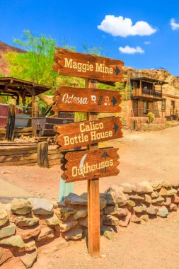 Calico Ghost Town işareti