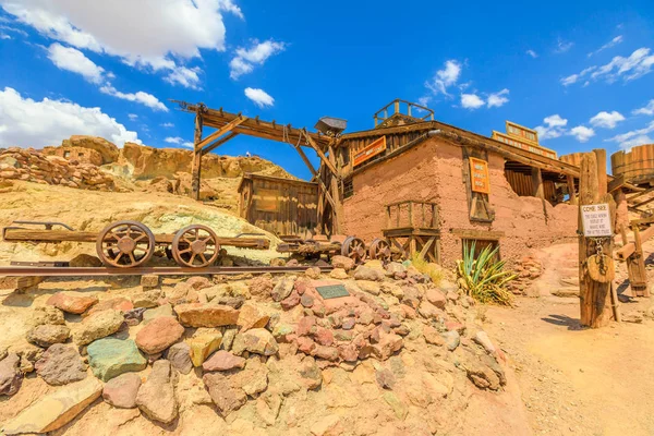 Mining mine in Ghost Town — Stock Photo, Image
