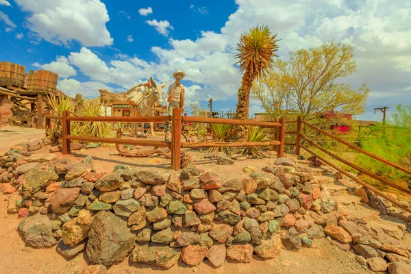 Calico California maden kasabası — Stok fotoğraf