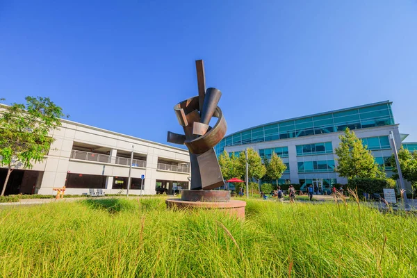 Entrada al campus de Google Tech — Foto de Stock