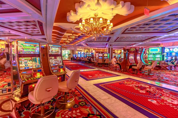 Interior del Casino Wynn — Foto de Stock