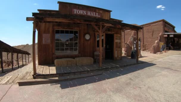 Calico Town Hall — Stock Video