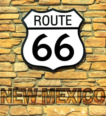 Route 66 new mexico işareti