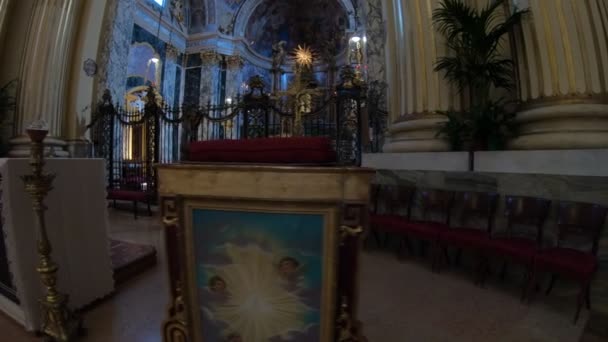 Altar San Luca Sanctuary — Stok Video