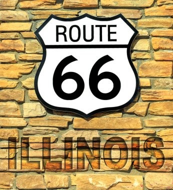 Rota 66 Illinois imzalamak