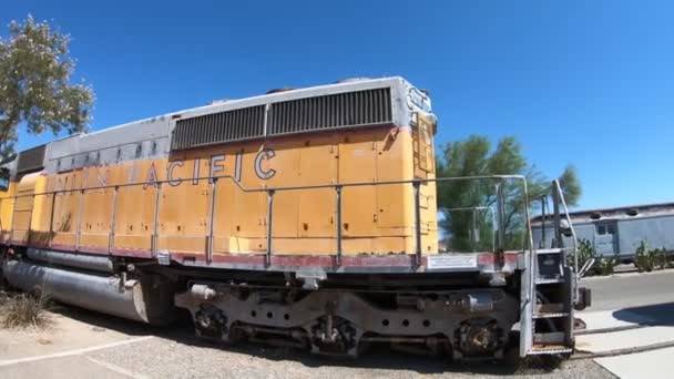 Eisenbahnmuseum Barstow — Stockvideo