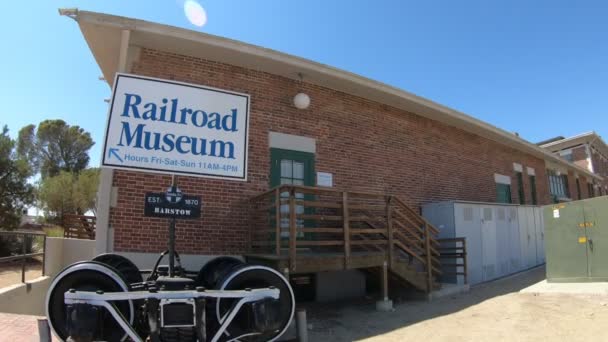 Museu Ferroviário de Barstow — Vídeo de Stock