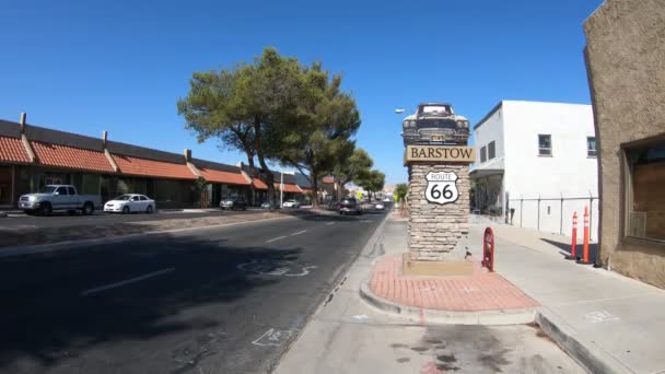 Barstow Corvette vintage — Stock Video