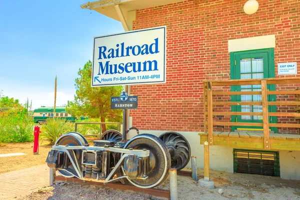 Museo del Ferrocarril de Barstow — Foto de Stock