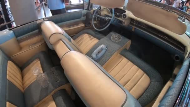 Cadillac Eldorado wnętrze — Wideo stockowe
