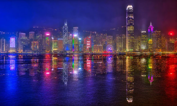 Skyline hong kong ilha — Fotografia de Stock