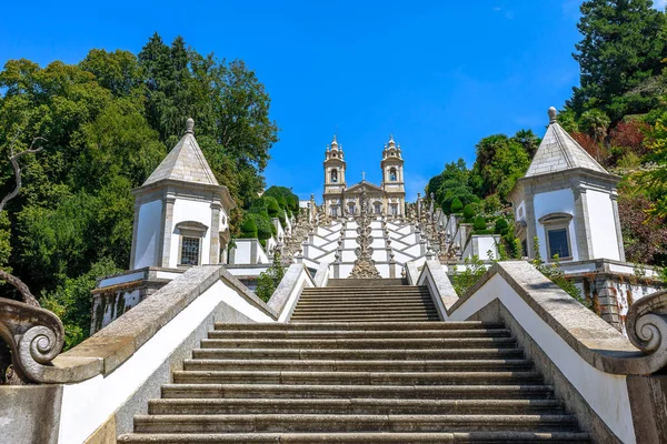 Escalera de la iglesia Bom Jesus — Foto de Stock