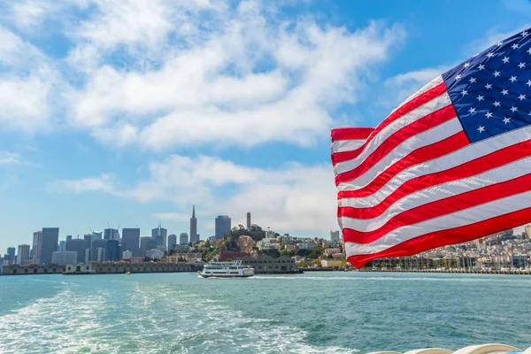 San Francisco Bay cityscape — Stock Photo, Image