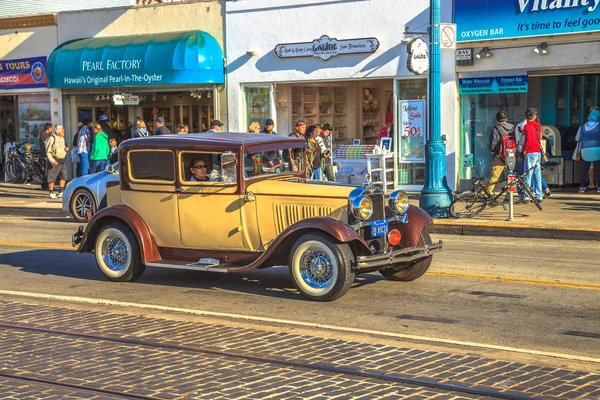 Vintage MG Roadster carro — Fotografia de Stock