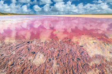 Pembe Lake Western Avustralya