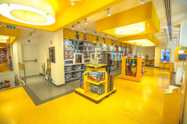 Lego Store interior clipart