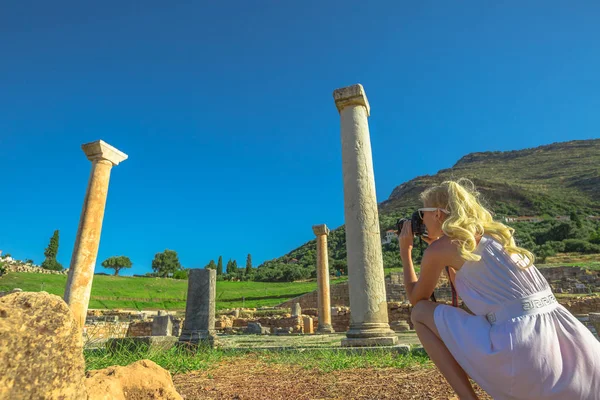 Fotógrafo griego de viajes — Foto de Stock