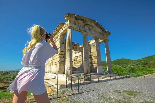 Fotógrafo de viajes Grecia — Foto de Stock