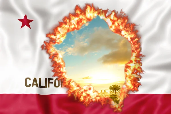 California on fire