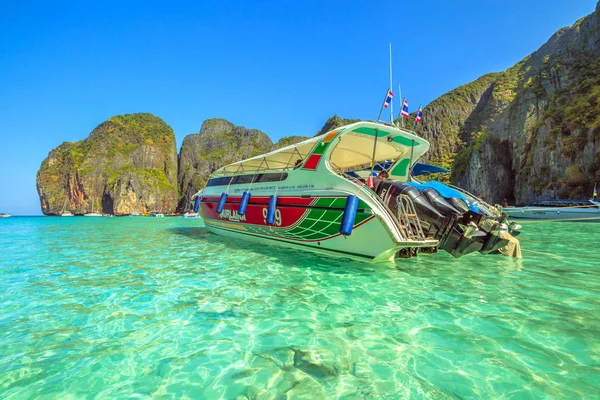 Maya Bay Lagoon — Stock fotografie