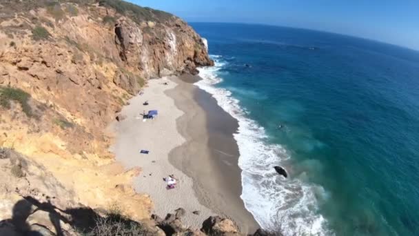 Korsanlar cove beach — Stok video