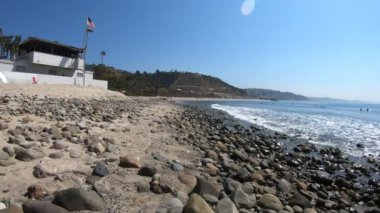 Topanga Beach panorama