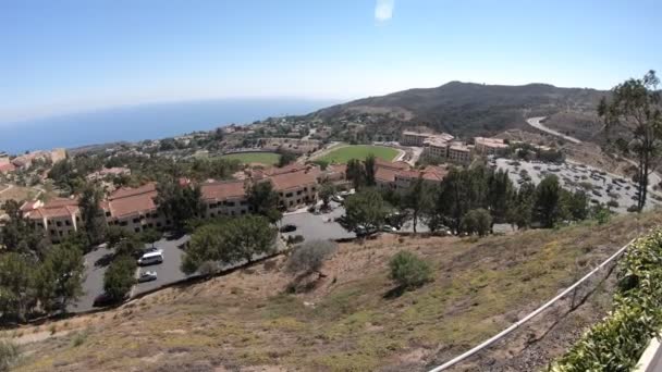 Vista aérea de Malibu — Vídeo de Stock