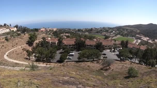 Letecký pohled na Malibu — Stock video