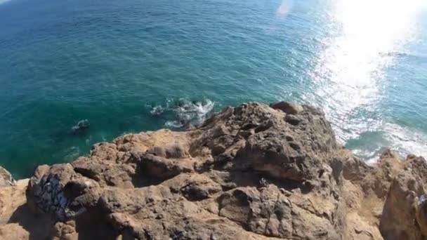 Point Dume panorama Malibu — Stock video