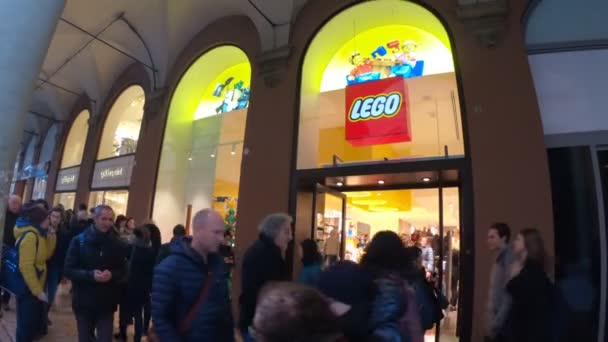 Lego Store Bologna — Stock Video © bennymarty #230631488