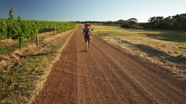 Turismo vinícola Oeste da Austrália — Vídeo de Stock