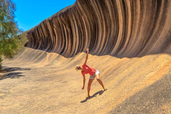 Wave Rock surf Austrália — Fotografia de Stock
