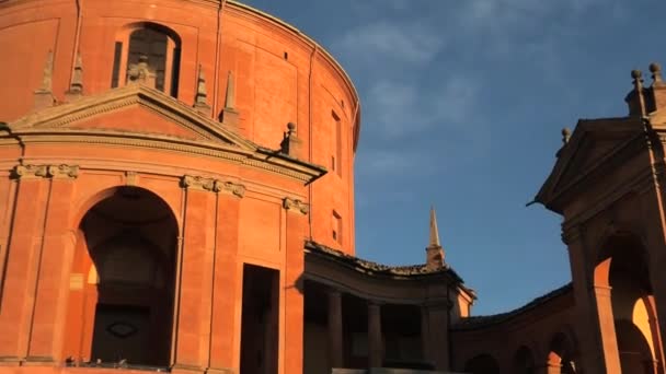 San Luca sanctuary — Stok video