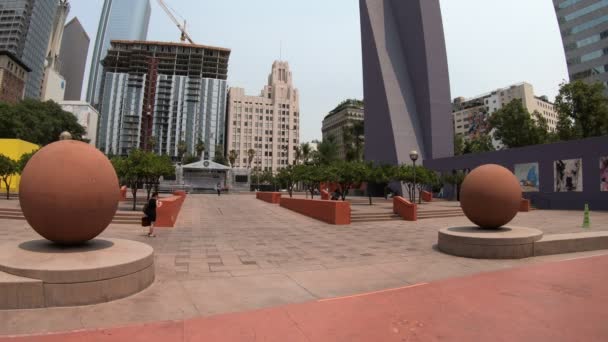 Pershing Square Los Angeles — Stock video