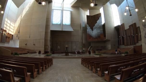 Los angeles kathedraal — Stockvideo