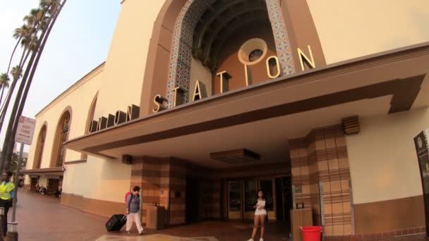 Union Station Los Angeles — Stock Video