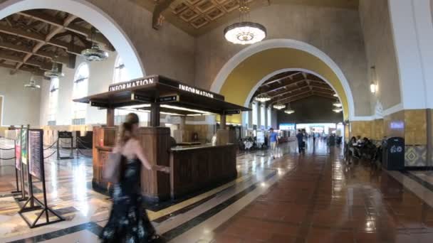 Los Angeles Union Station — Stockvideo