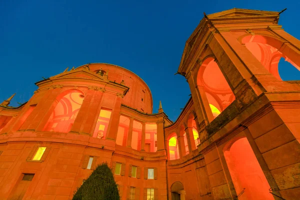 Santuario de San Luca noche — Foto de Stock