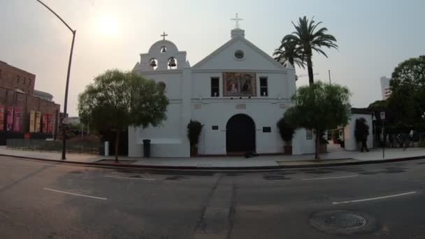 エル プエブロの古い教会 — ストック動画