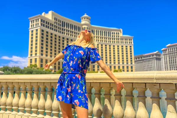 Las Vegas perjalanan liburan musim panas — Stok Foto