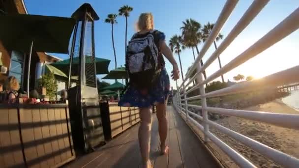 Caronado Island plage côtière — Video