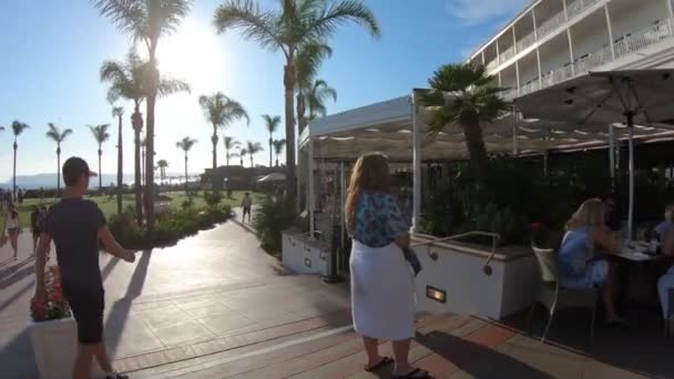 Отель del Коронадо — стоковое видео