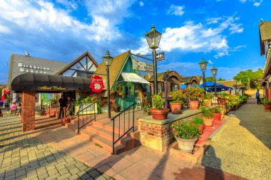 Solvang cityscape California