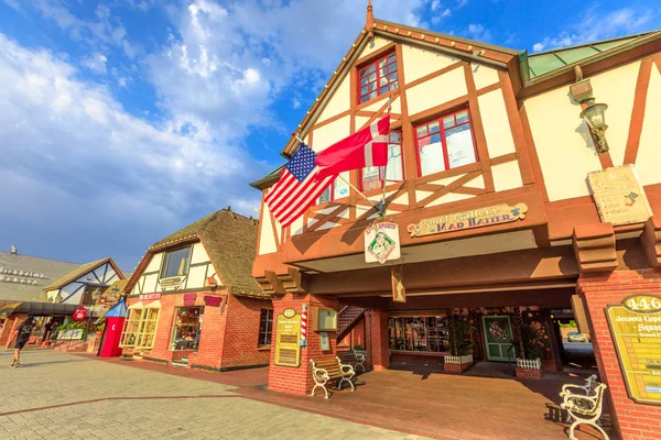 Архітектура Solvang Каліфорнії — стокове фото