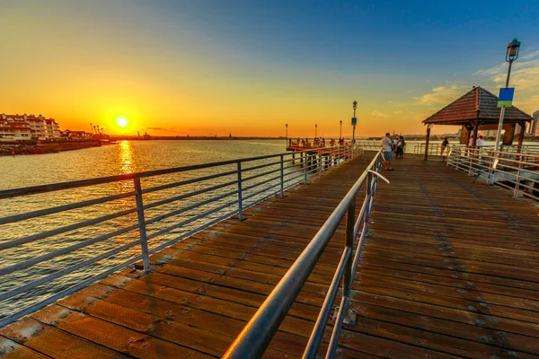 Sunset Coronado Pier — Stock Fotó