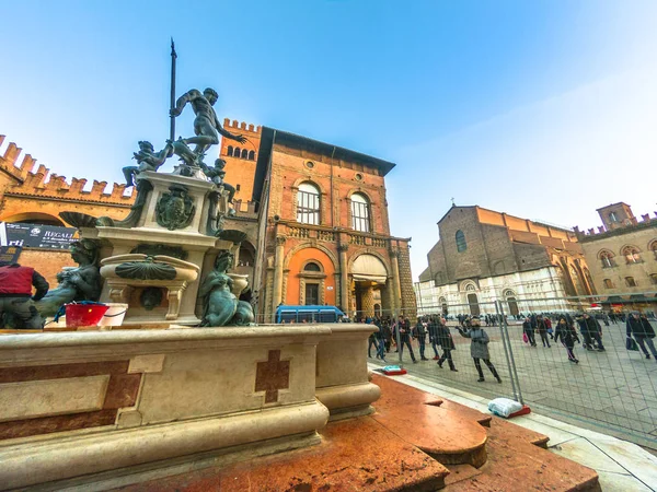 San Petronio ve Neptün — Stok fotoğraf