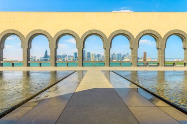 Doha Batı Körfezi manzarası